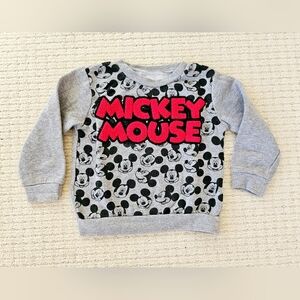 Mickey Mouse Gray Kids Sweatshirt